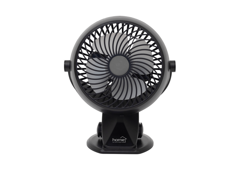 Home CLF 10/BK Csiptetős akkumulátoros ventilátor
