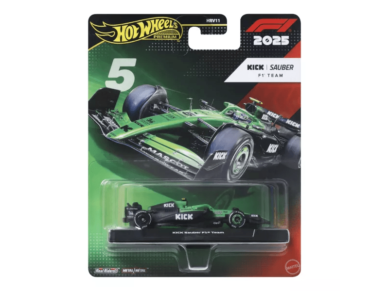 Hot Wheels: F1 kisautó - Gabriel Bortoleto - Kick Sauber (JKD89)