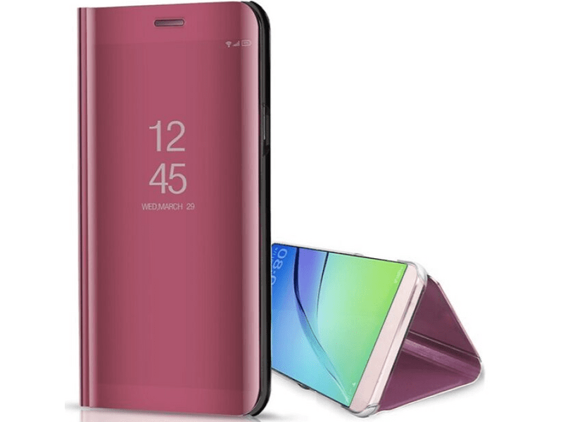 Gigapack Xiaomi Poco F6 Pro Aktív flip tok, rozéarany (GP-159632)