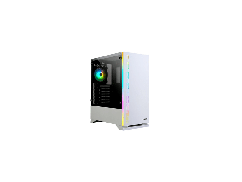 Zalman ház Midi ATX S5 fehér