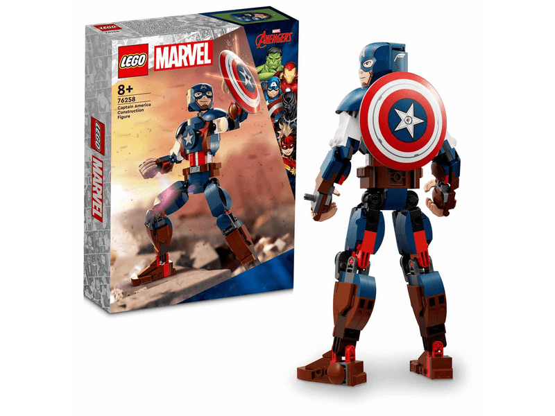 LEGO® Marvel Super Heroes Amerika Kapitány építőfigura (76258)