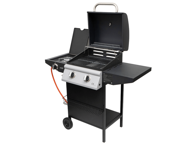Home GRG02 gázgrill, 2 főégővel, 1 oldalégővel
