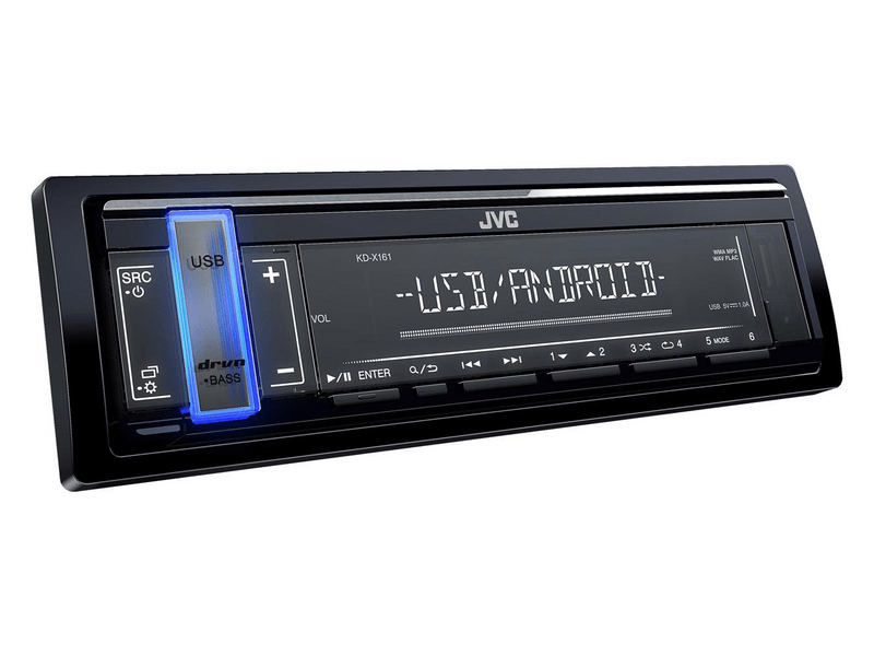 Jvc KD-X161 Mechanika nélküli fejegység