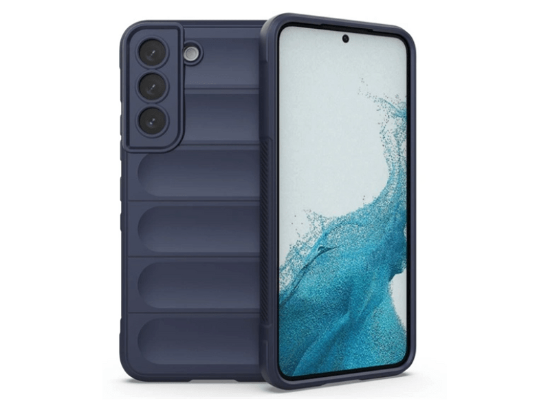 Gigapack Samsung S22 5G Szilikon tok, sötétkék (GP-134337)