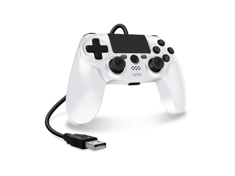 Cirka Nuforce PS4/PC/Mac Vezetékes kontroller, fehér (M07527-WH)