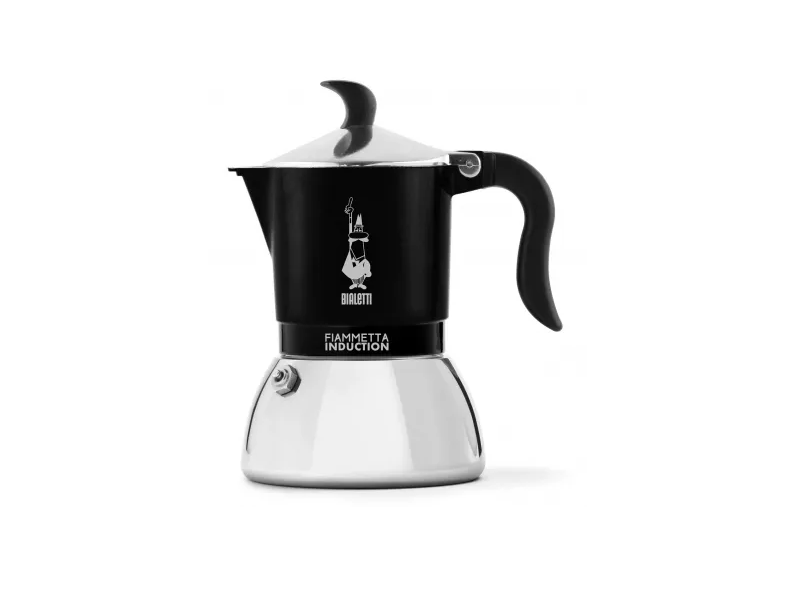 Bialetti Fiammetta indukciós kotyogós kávéfőző 4 adag, fekete (7146)