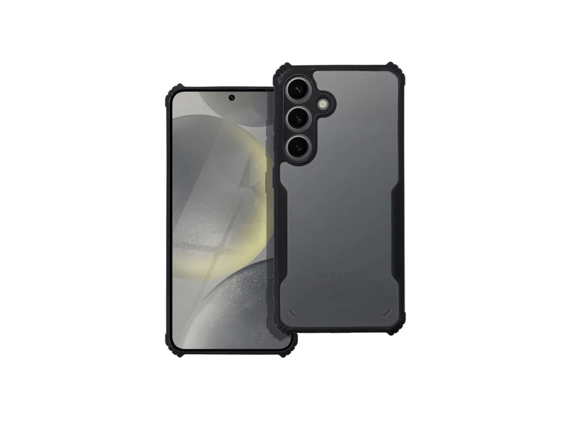 Gigapack Realme C61 Szilikon tok akril hátlappal, fekete (GP-160711)