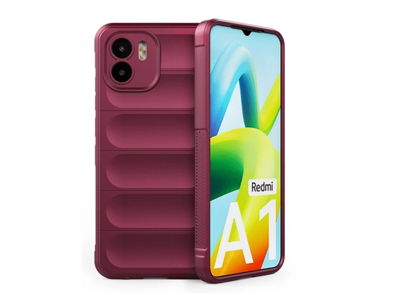Gigapack Xiaomi Redmi A1/A2 Szilikon tok, bordó (GP-134186)