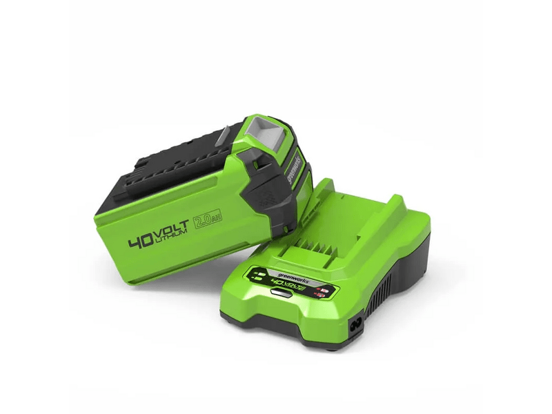 Greenworks 40V 2Ah baterija, set punjača (GWGSK40B2)