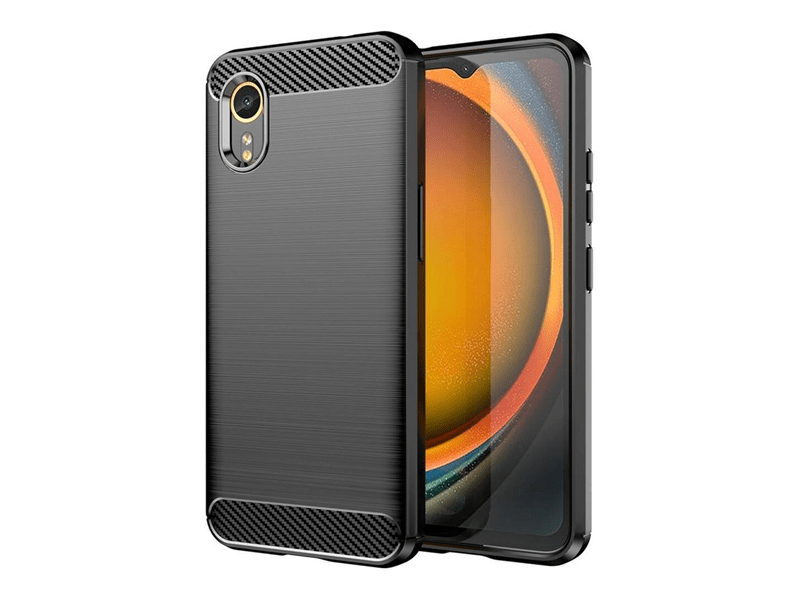 Gigapack Samsung Galaxy Xcover 7 5G Szilikon telefonvédő tok, fekete (GP-155882)