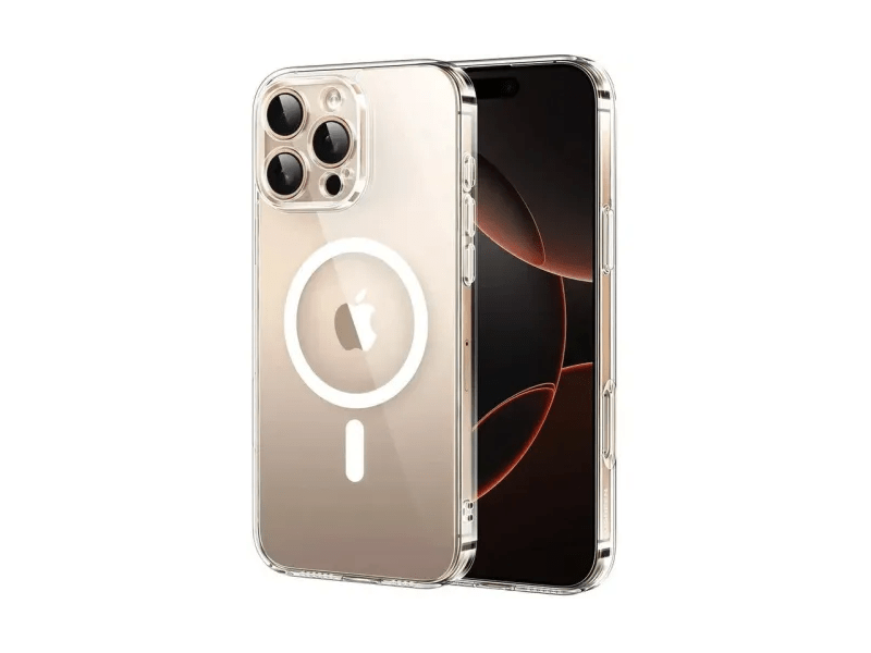 Ugreen 45927 iPhone 16 Pro Szilikon tok, átlátszó