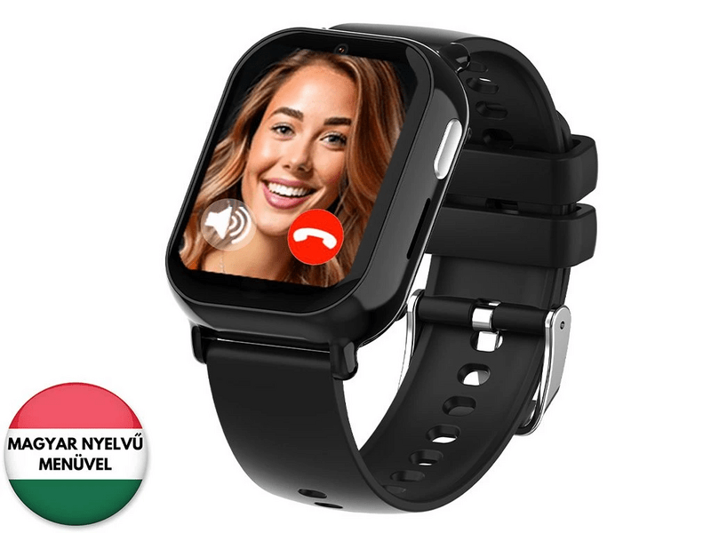 Carneo GUARDKID+ 4G Tiny Gyermek okosóra, fekete