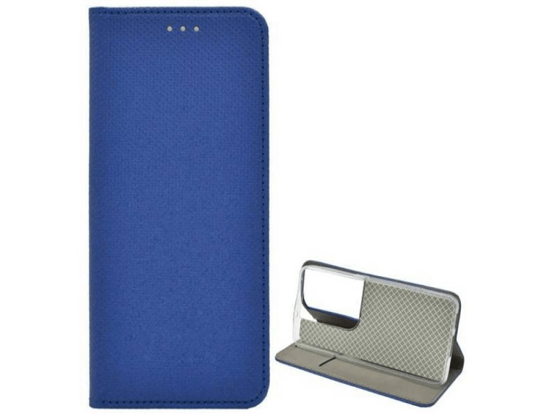 Gigapack Oppo Reno 8 Pro Bőr hatású flip tok, sötétkék (GP-136490)