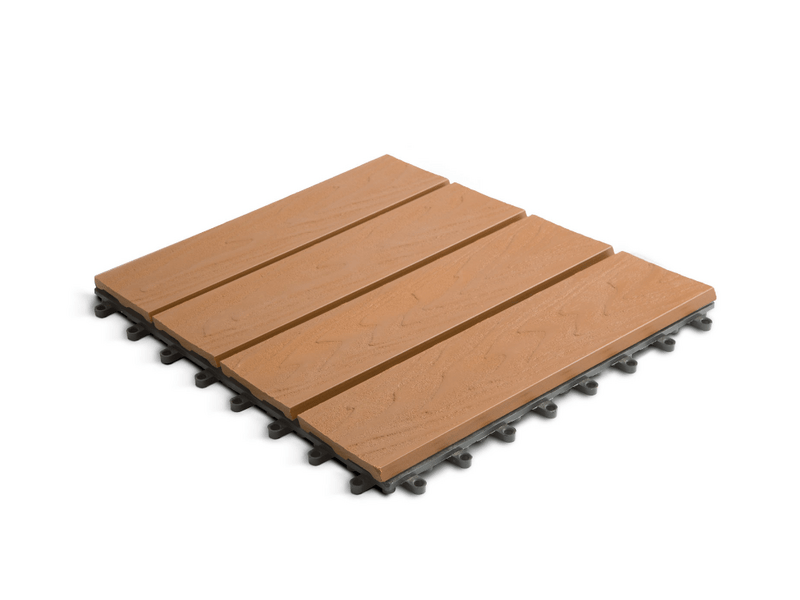 WPC padlóburkolat - 4 léces világosbarna