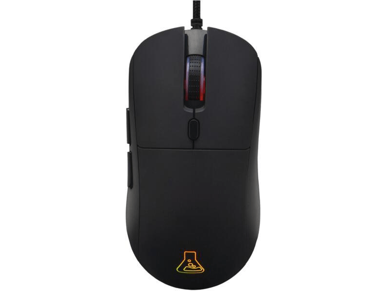 The G-Lab KULT-COBALT-B Gamer egér, fekete