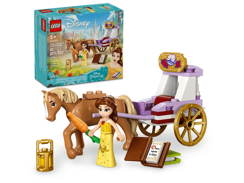 LEGO® Disney Princess Belle mesékkel teli lovaskocsija (43233)