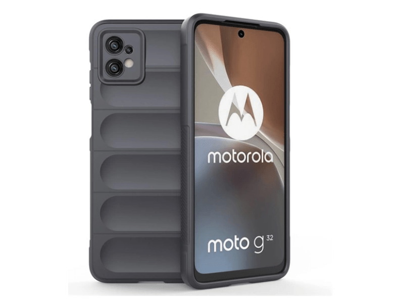 Gigapack Motorola Moto G32 Szilikon tok, sötétszürke (GP-134377)
