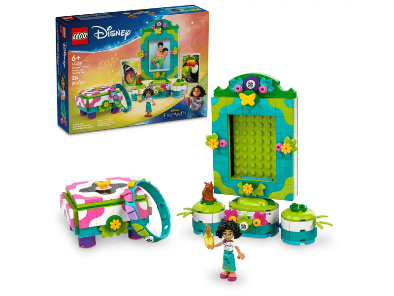 LEGO® Disney Mirabel okvir za slike i kutija za nakit (43239)