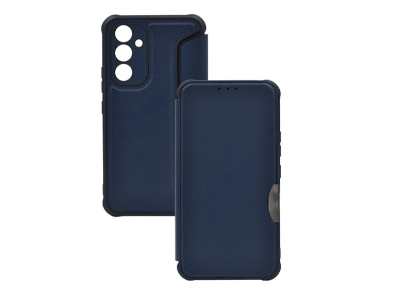 Gigapack GP-138740 Samsung Galaxy A54 5G bőr hatású flip tok, sötétkék