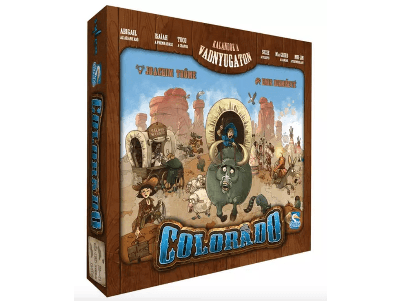Colorado - Kalandok a vadnyugaton Társasjáték (BLR 10009)
