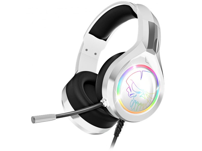 Spirit of Gamer PRO-H8 RGB Gaming fejhallgató, fehér (MIC-PH8WT)
