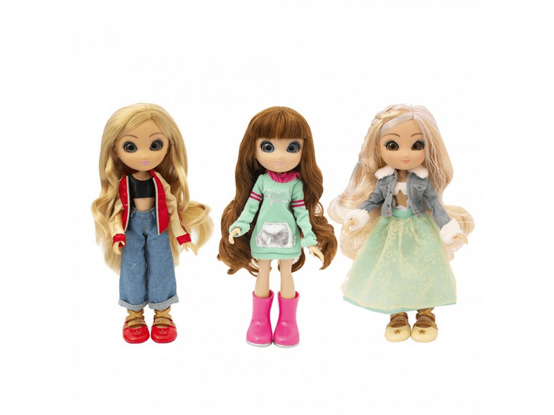 Unique Eyes: Bűvös szemű baba, kétféle ruhában, 1 db - többféle (MYM01000)