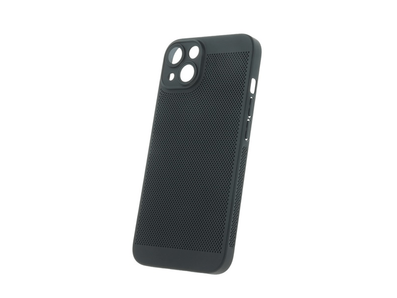 Gigapack Apple iPhone 15 Plus Műanyag telefonvédő tok, fekete (GP-144861)