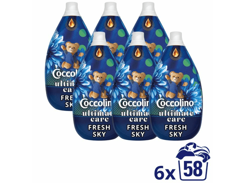 Coccolino Fresh Sky Öblítőkoncentrátum, 6x870ml