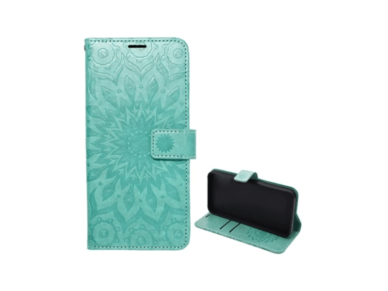 Gigapack Apple iPhone 15 Pro Max Flip tok mandala, ciánkék (GP-145037)
