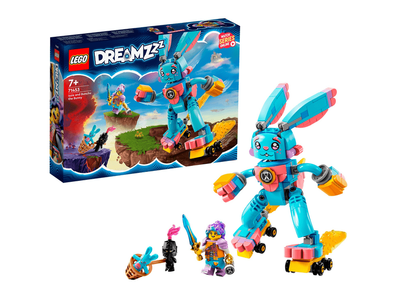 LEGO® DREAMZzz™ Izzie és Bunchu a nyuszi (71453)