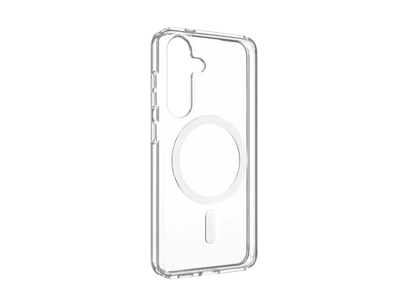 Cellect Samsung Galaxy S25 Mágneses szilikon tok, átlátszó (CEL-MAG-S25-TP)