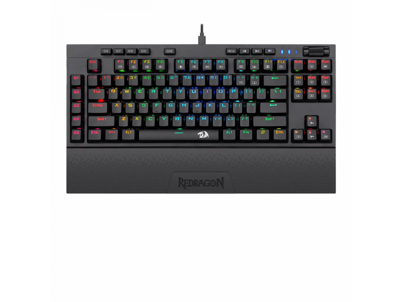 Redragon Vishnu RGB Gaming Billentyűzet (K596RGB_BLUE_HU)