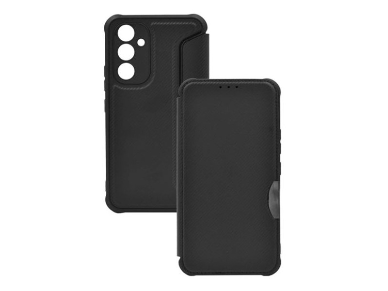 Gigapack GP-138737 Samsung Galaxy A54 5G bőr hatású flip tok, fekete