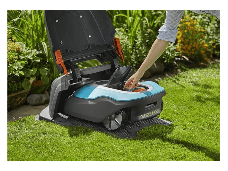 Gardena 4011-20 Robotfűnyíró garázs SILENO robotfűnyírókhoz