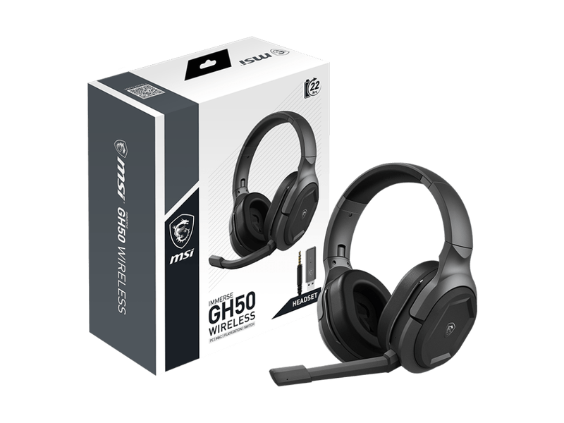 MSI Immerse GH50 + MSI HS01 Gaming Headset és állvány
