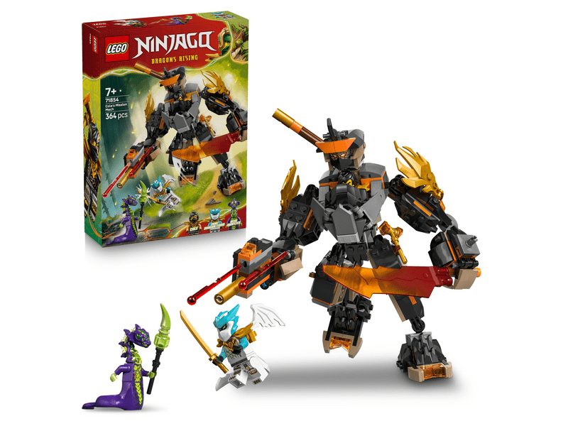 LEGO® Ninjago® Cole akciórobotja és Sárkány Zane (71854)