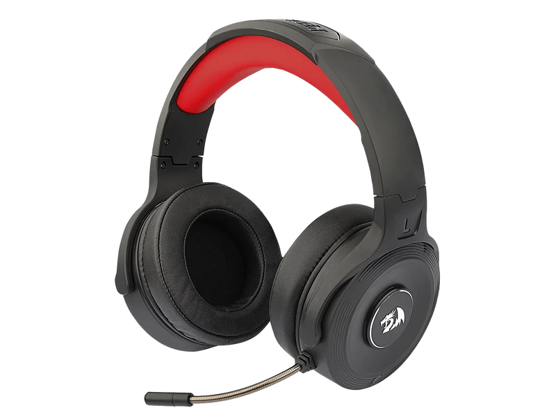 Redragon Pelops Pro 2.4G Vezeték nélküli Gaming Headset, fekete