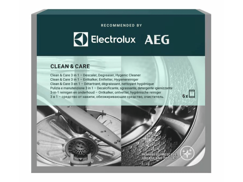 Electrolux M2GCP601 Clean&Care 3in1 Mosó-és mosogatógép tisztító, 6 db