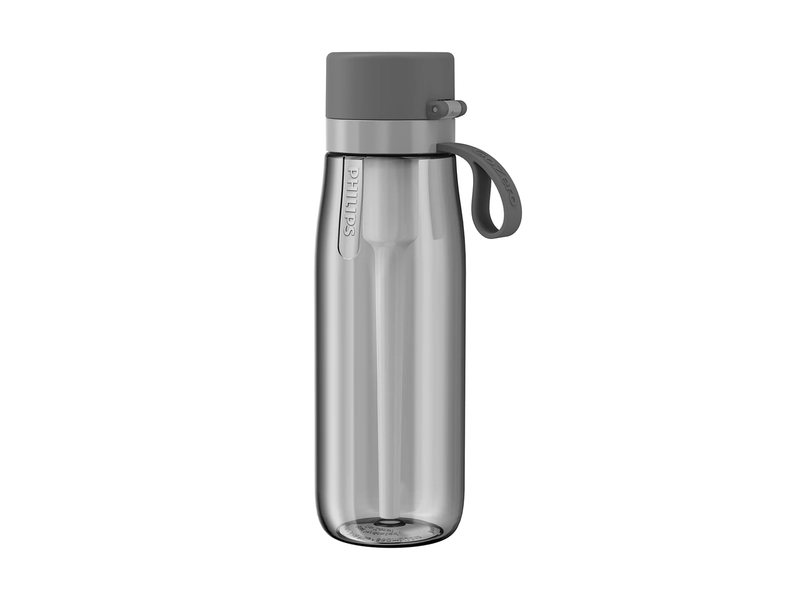 GoZero szűrős palack, 660ML, szürke