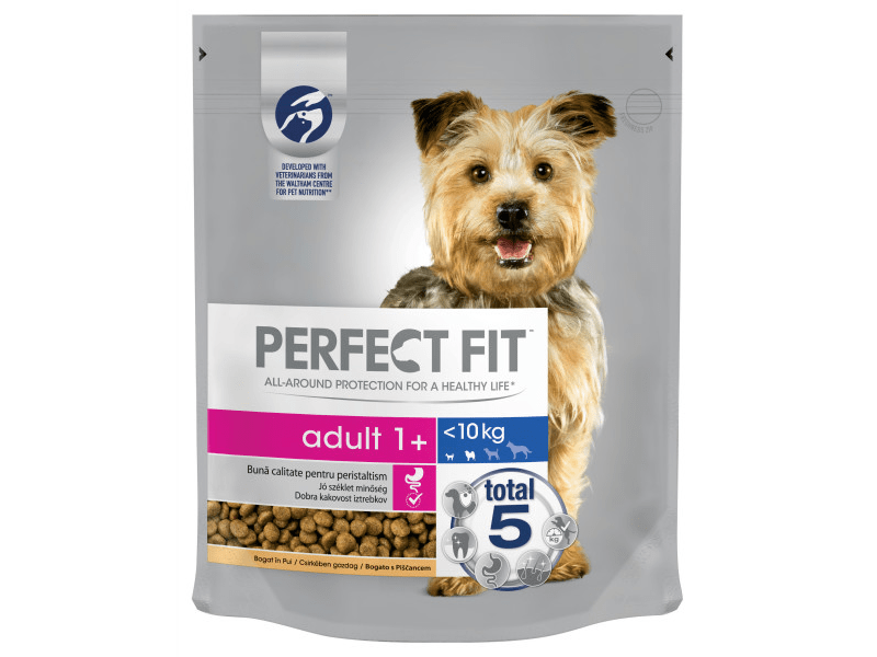 PERFECT FIT száraztáp csirkehússal kistestű felnőtt kutyák számára, 825 g (379251)