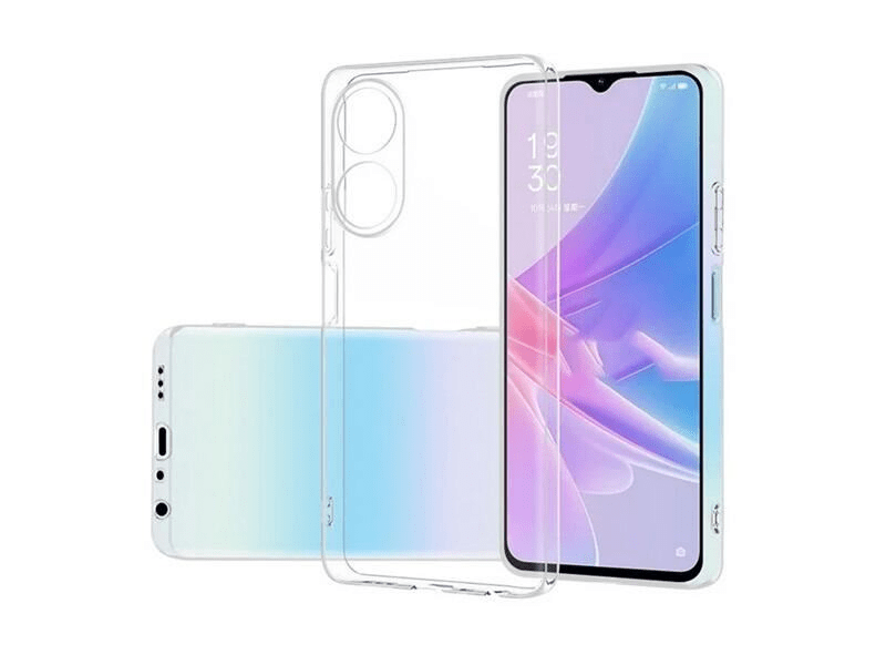 Gigapack Oppo A58 4G Szilikon telefonvédő tok, átlátszó (GP-156004)