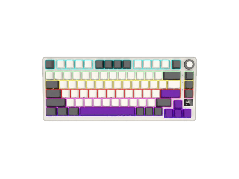 Lorgar KBP7075W Billentyűzet, retro (LRG-KBP7075W-RT-US)