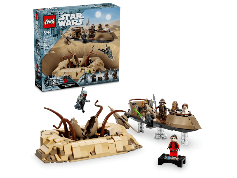 LEGO® Star Wars™ pustinjski brzalica i Sarlackova jazbina (75396)