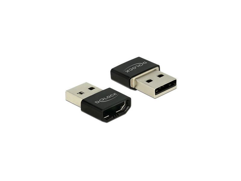 Delock HDMI-A anya - USB Type-A apa adapter (65680)