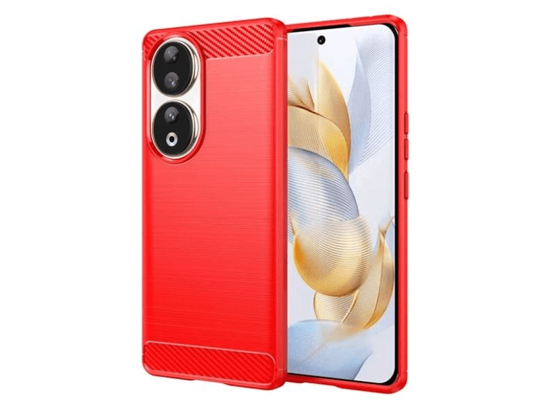 Gigapack GP-146745 Honor 90 5G szilikon tok, piros