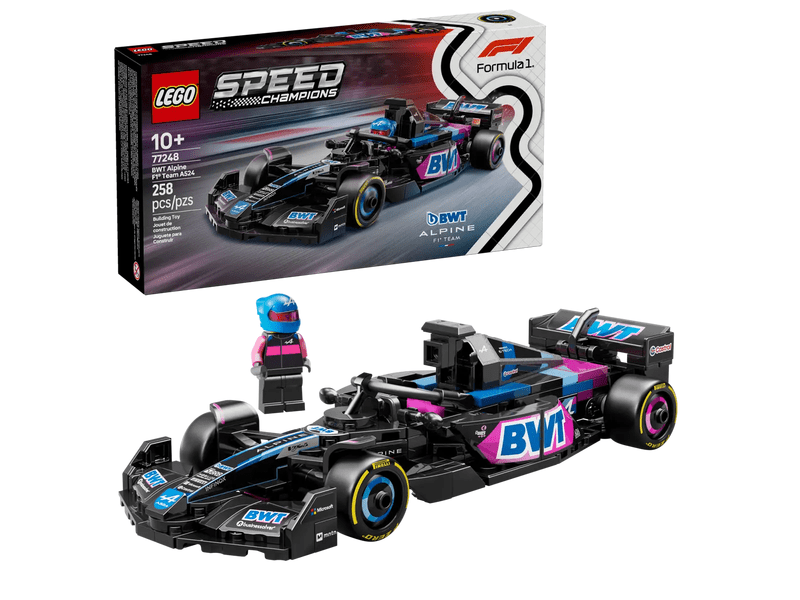LEGO® BWT Alpine F1® Team A524 versenyautó (77248)