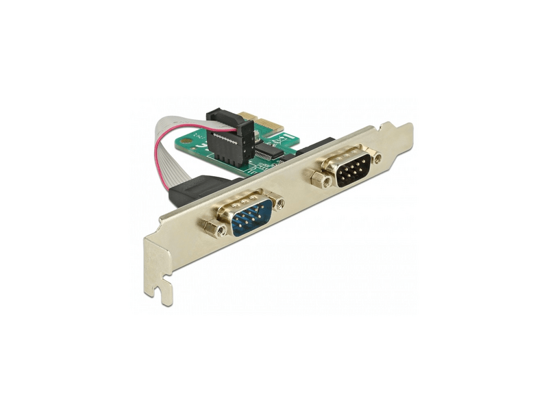 Delock PCI Express-kártya 2 x Soros RS-232