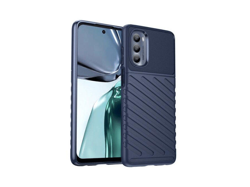 Gigapack Motorola Moto G62 5G Szilikon tok, sötétkék (GP-139429)