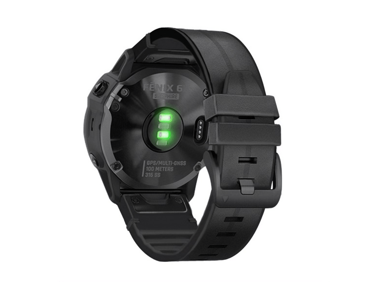 Gigapack Garmin Fenix Pótszíj, bőr hatású, fekete (GP-149249)