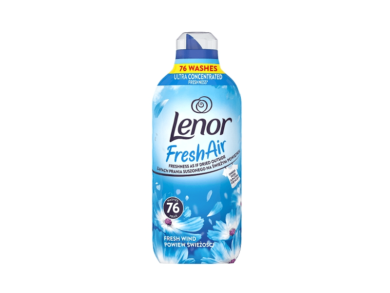 Lenor Fresh Air Öblítő 76 Mosáshoz, Fresh Wind, 1064ml